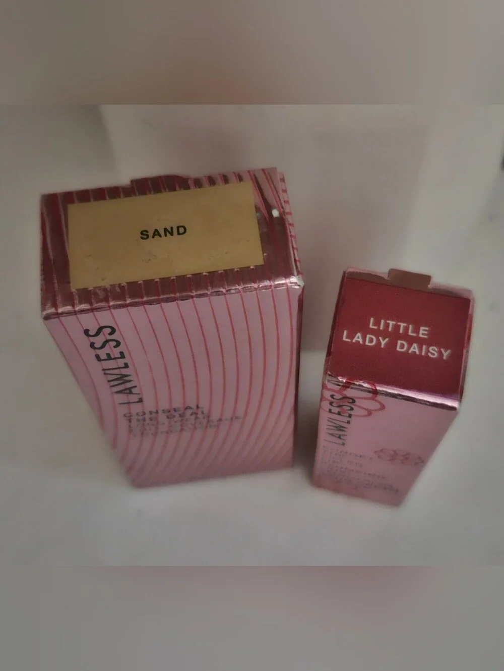Lawless Conceal The Deal Foundation & Plumping Satin Cream Lipstick